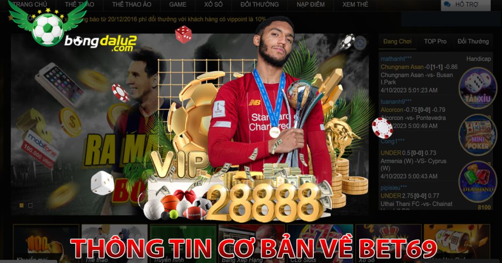 Thông tin cơ bản về Bet69 