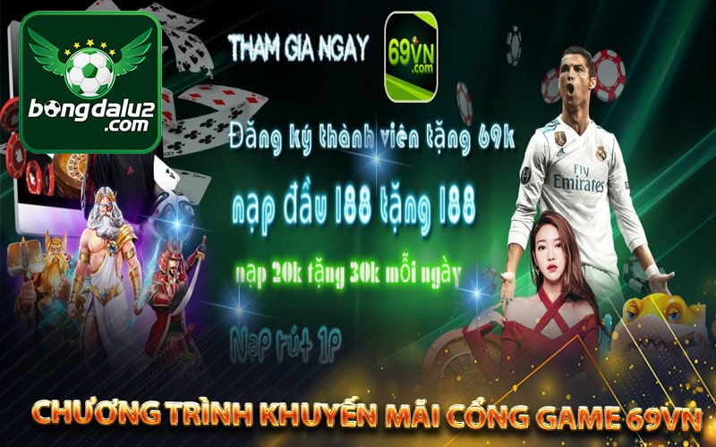 Chương trình khuyến mãi cổng game 69vn